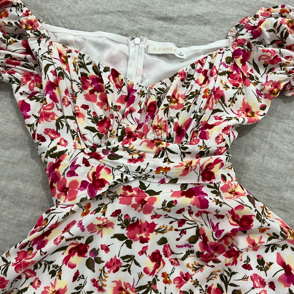 Floral Ruffled Skort - Picture 3 of 7